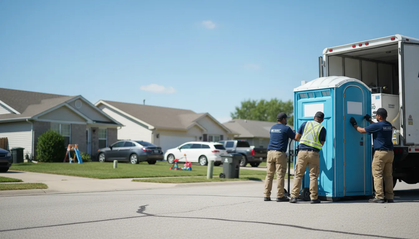 Standard Porta Potty Rentals in Baraboo, WI near me
